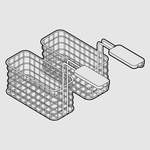 1/2 Korbset Dim. je 10,5x26,5x10,5 cm - 10209011 - KBS Gastrotechnik