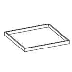 Backofenblech 530 x 470 x 120 mm - 10209302 - KBS Gastrotechnik