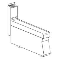 Neutralelement 100 mm breit  ohne Schublade - 10209308 - KBS Gastrotechnik