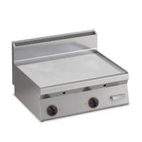 Elektro Grillplatte glatt verchromt  Fläche 996x555mm 3 Heizzone Tischgerät - 10212309 - KBS Gastrotechnik