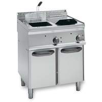 Elektro-Fritteuse 2 Becken 2x 14 Liter Standgerät - 10314002 - KBS Gastrotechnik