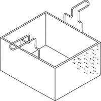 Nudelkorb GN 2/3 290x330x200mm - 10409332 - KBS Gastrotechnik