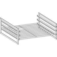 Führungsschienen-Kit GN 2/1 für Unterbauten 80cm  - 10409337 - KBS Gastrotechnik