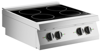 Induktions-Kochfläche 4 Platten Auftischgerät - 10411421 - KBS Gastrotechnik