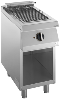 Elektro-Vaporgrill 4,08 kW Wasserbecken & Ablasshahn - 10412331 - KBS Gastrotechnik