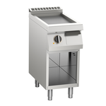 Elektro-Grillplatte glatt 5,0kW 1 Heizzone offener Unterbau - 10412404 - KBS Gastrotechnik