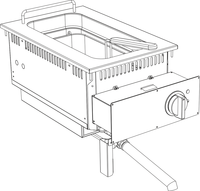 10414411-fritteuse-15l-400mm-drop-in-700-essence-kbs-gastrotechnik