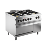 Gas-Herd 6 Brenner  mit Elektro Ofen - 10431402 - KBS Gastrotechnik