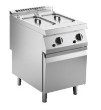 Gas-Fritteuse 2 Becken je 10 L Standgerät 20kW - 10524405 - KBS Gastrotechnik