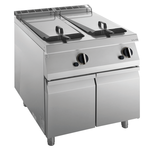 Gas-Fritteuse 2 Becken 15 L Standgerät 28kW - 10524407 - KBS Gastrotechnik