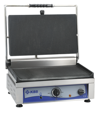 Kontaktgrill Grillfläche 36x27cm oben gerillt & unten glatt - 10927025 - KBS Gastrotechnik