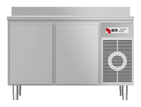 Kühltisch mit Arbeitsplatte aufgekantet KTF 2220 M - 152220 - KBS Gastrotechnik