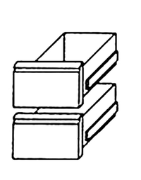 Bäckereikühltisch BKTF Serie Schubladensatz 1/2 + 1/2 - 212017 - KBS Gastrotechnik