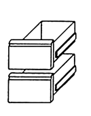 Bäckereikühltisch BKTF Serie Schubladensatz 1/2 + 1/2 - 212017 - KBS Gastrotechnik