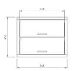 Selbstbedienungsklappen VES 209 / VEU 206 - 27001 - KBS Gastrotechnik