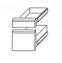 Schubladensatz 1/3 +2/3 Kühltischschubladensatz - 303001 - KBS Gastrotechnik