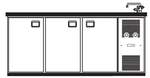 Getränketheke London Becken rechts - 304104 - KBS Gastrotechnik