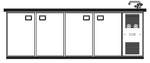 Getränketheke Palermo Becken rechts - 304108 - KBS Gastrotechnik