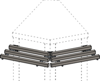 330189-tablettrutsche-aussenecke-45--speisenausgabensystem-cube-kbs-gastrotechnik 330189-tablettrutsche-aussenecke-45--speisenausgabensystem-cube-kbs-gastrotechnik