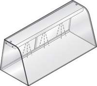 Hustenschutz mit Licht GN 4/1 für Einbauwanne und Einbauplatte - 392034 - KBS Gastrotechnik Hustenschutz mit Licht GN 4/1 für Einbauwanne und Einbauplatte - 392034 - KBS Gastrotechnik