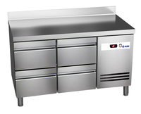 Kühltisch Ready KT2004 mit Aufkantung - 60221020 - KBS Gastrotechnik