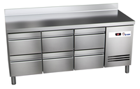 Kühltisch Ready KT3006 mit Aufkantung - 60221024 - KBS Gastrotechnik