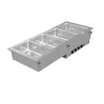 Einbau Bain Marie 3x GN 1/1 mit getrennt regelbaren Becken - 70510026 - KBS Gastrotechnik