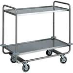 Schwerlast-Servierwagen mit 2 Böden - 150 kg  - 70960009 - KBS Gastrotechnik