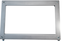 Edelstahlrahmen mit Schwerlastrollen mit 2 Lenkrollen und 2 gebremsten Rollen Edelstahlrahmen mit Schwerlastrollen mit 2 Lenkrollen und 2 gebremsten Rollen