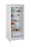 KBS Getränkekühlschrank FLK 365 - schwarz - mit Glas