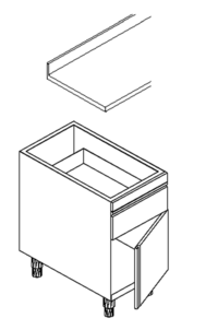 93024200-arbeitsschrank-drehtuer-schublade-arbeitsplatte-kbs-gastrotechnik