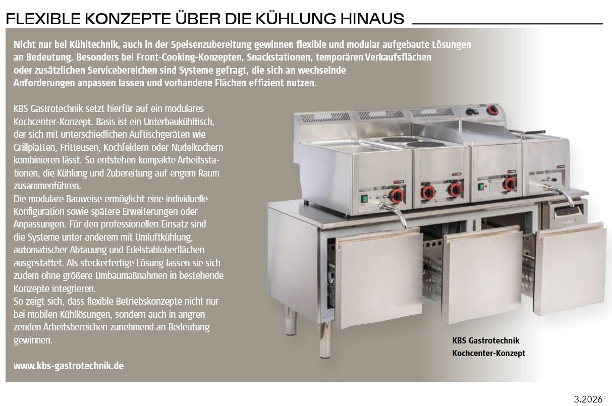 Flexible Konzepte &uuml;ber die K&uuml;hlung hinhaus